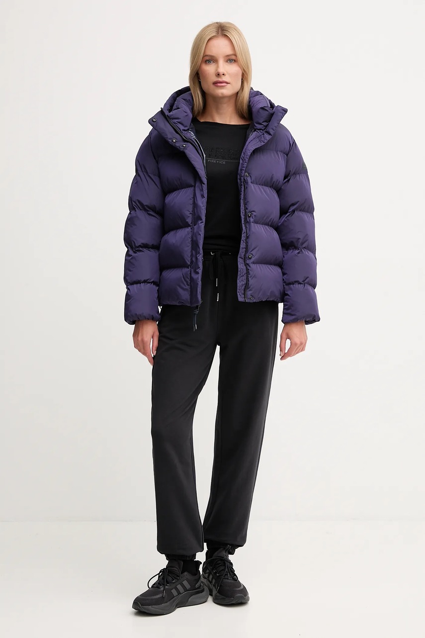 Куртка Napapijri A-Glane цвет фиолетовый зимняя NP0A88Z41761