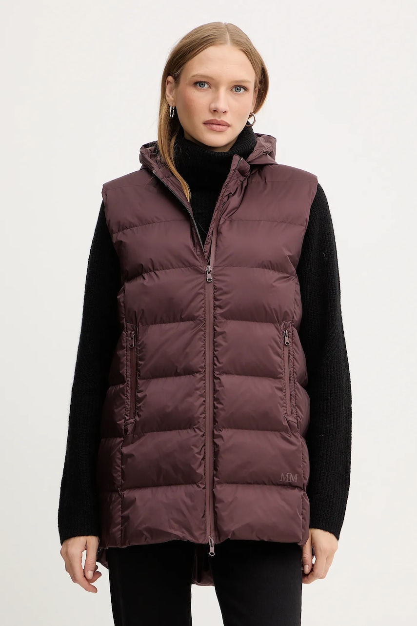 MM vestă LODOLA culoarea bordo, de iarnă, 2526296018600