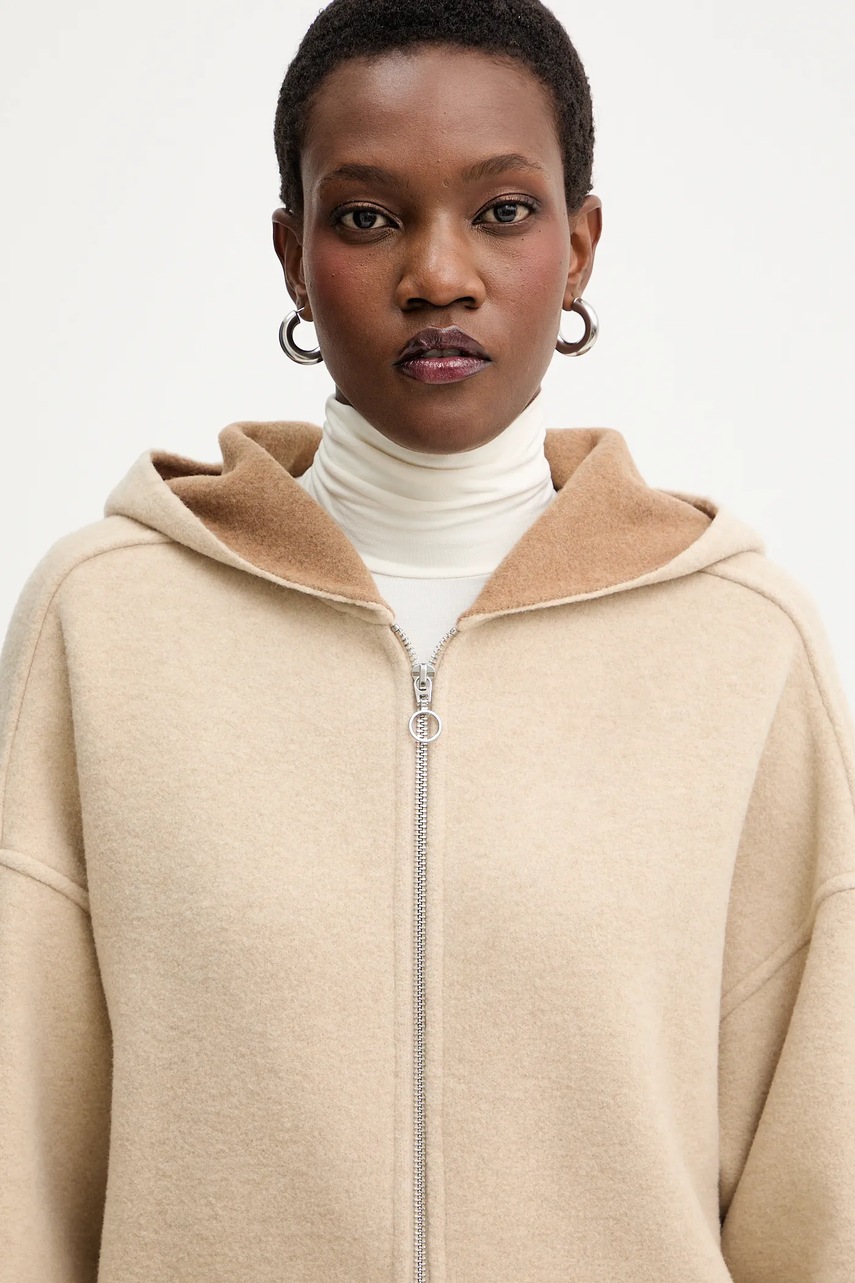 Kardigan s vlnou MM by Max Mara SOTTILE (obrázek 4)