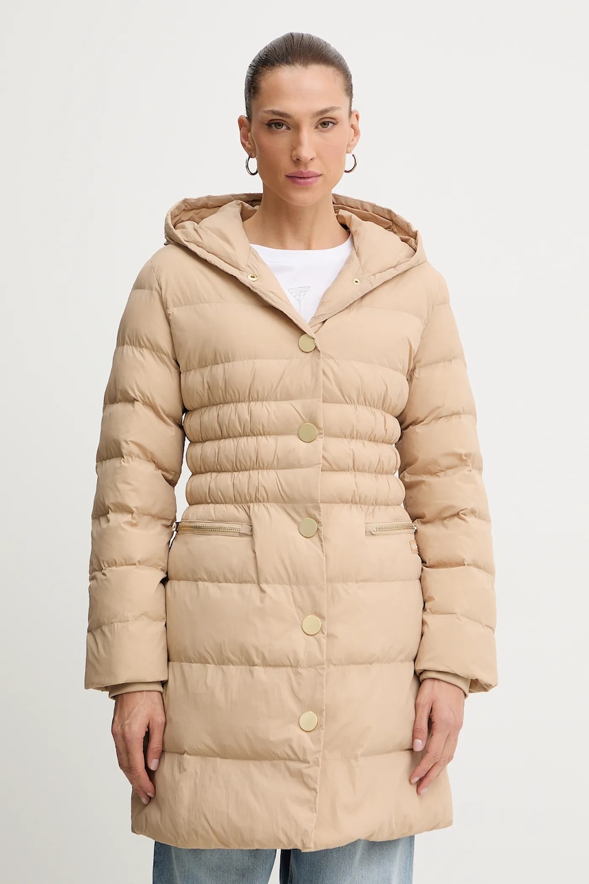 Armani Exchange geacă culoarea bej, de iarnă, XW000652 AF15984