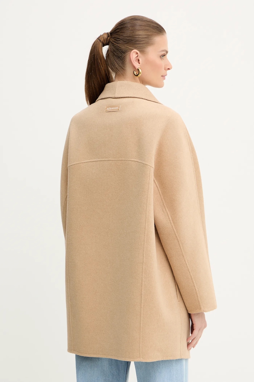 Kabát s prímesou vlny Armani Exchange