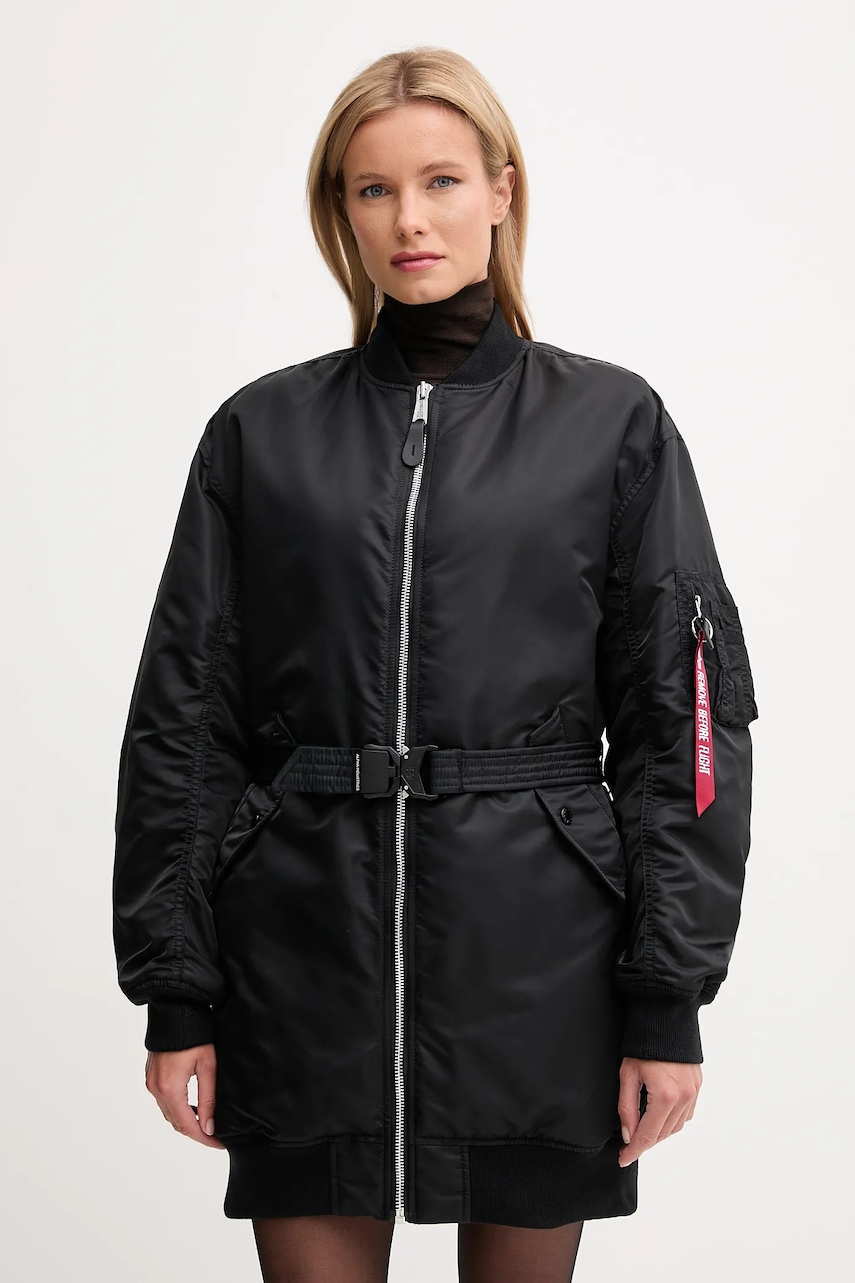 Alpha Industries geacă culoarea negru, de tranziție, 258011.03