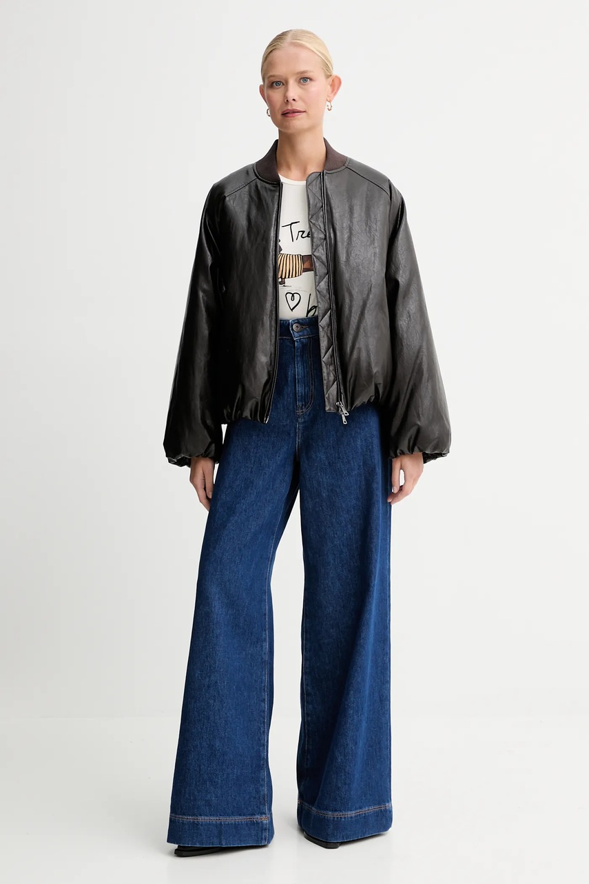 Куртка Weekend Max Mara POTENTE цвет коричневый демисезонная oversize 2525486042600