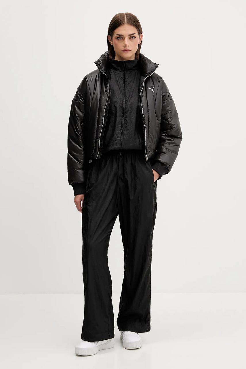 Куртка Puma цвет чёрный зимняя oversize 632173