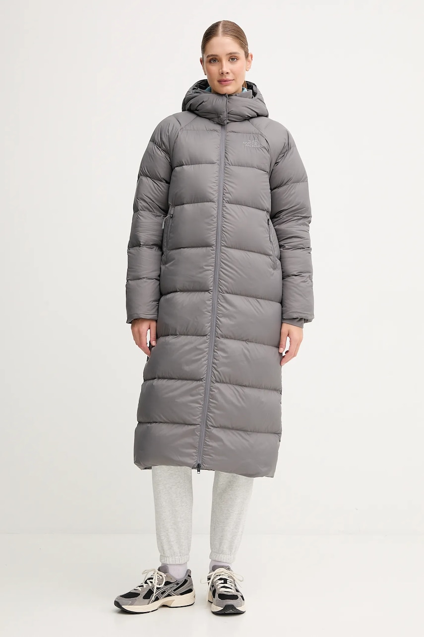 The North Face geacă de puf Hydrenalite City culoarea gri, de iarna, NF0A8D3N0UZ1