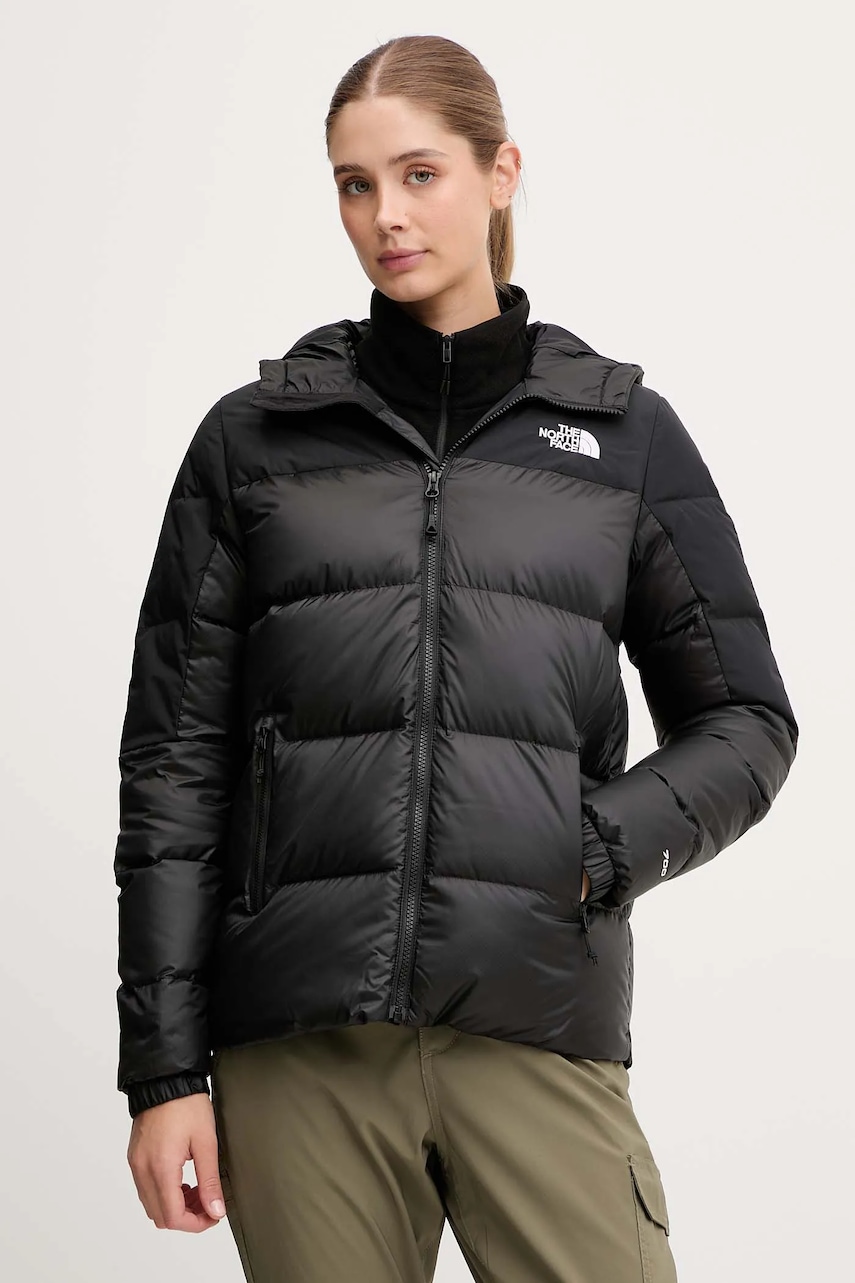 Levně Péřová sportovní bunda The North Face Diablo Down 2.0 černá barva, NF0A8E13PH51