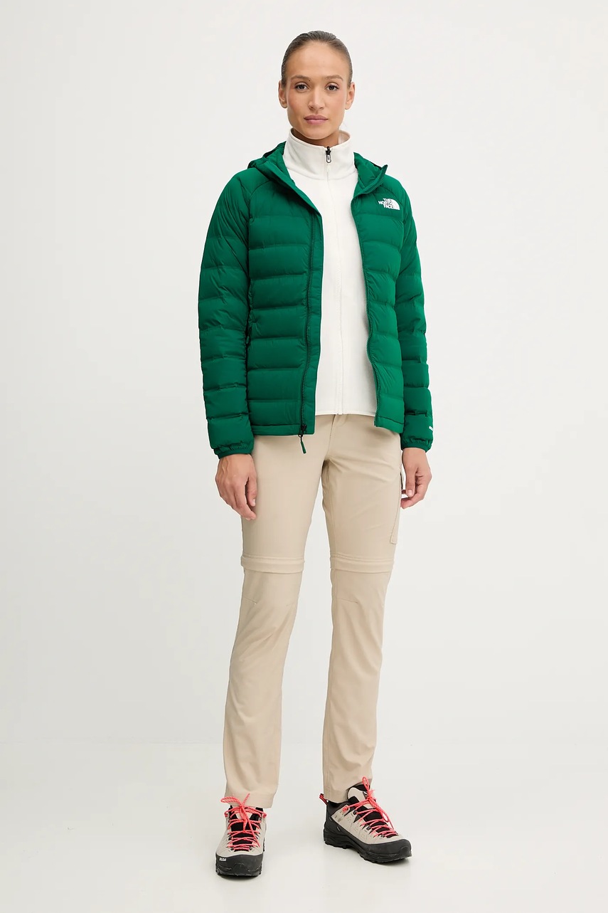 Μπουφάν The North Face Abseil χρώμα: πράσινο, NF0A8E391KI1 φωτογραφία