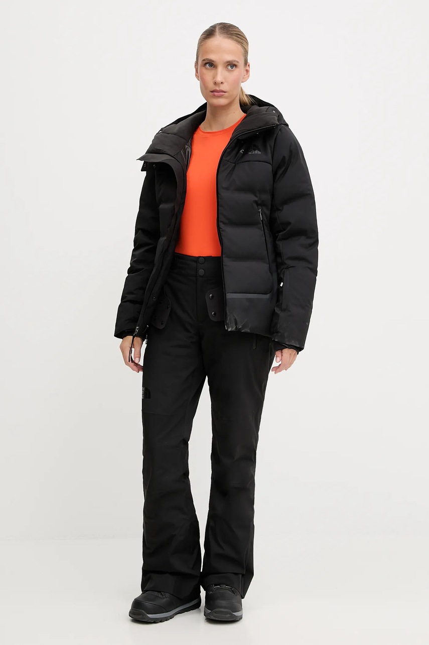 Πουπουλένιο μπουφάν για σκι The North Face Cirque χρώμα: μαύρο, NF0A87WSGOF1 φωτογραφία