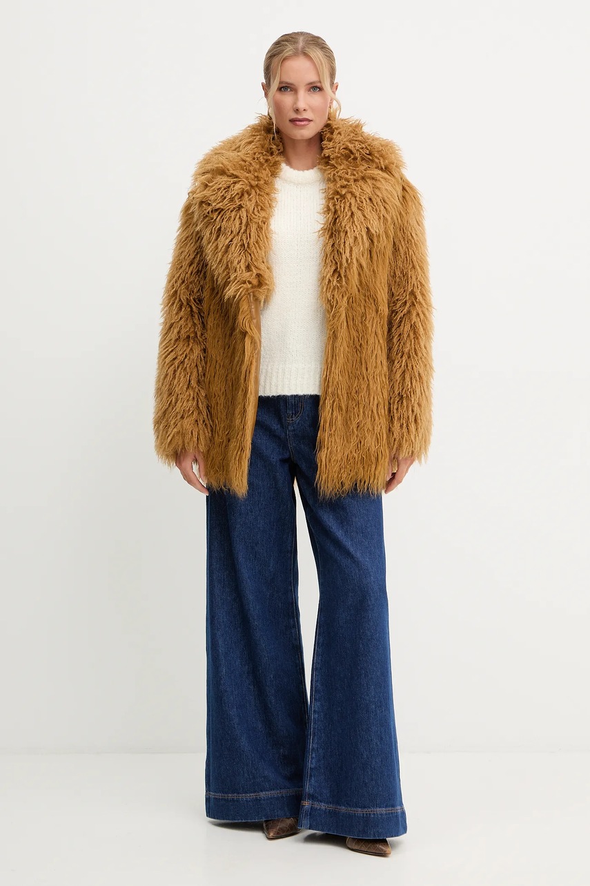 Пальто Patrizia Pepe цвет зелёный  2O0180 E078