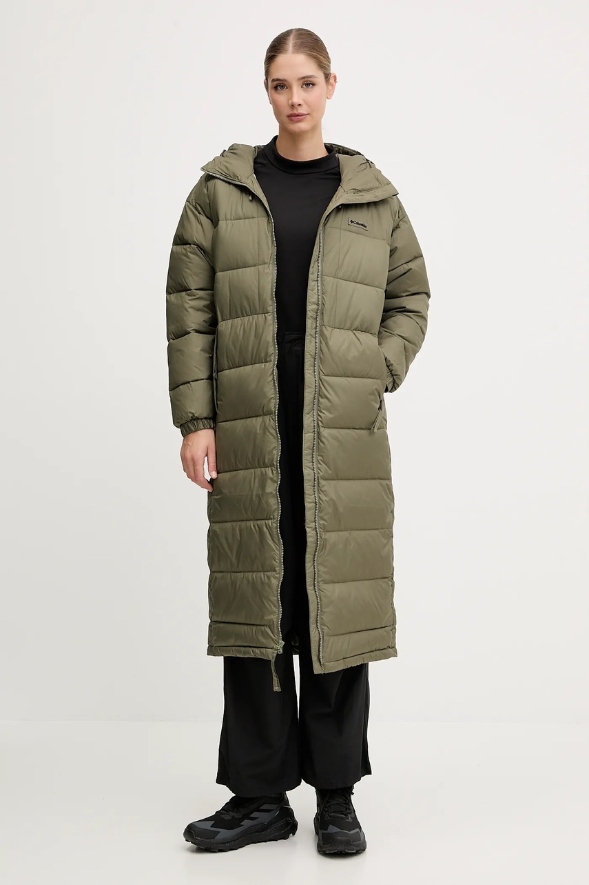 Спортивная куртка Columbia Pike Lake цвет зелёный зимняя 2133543