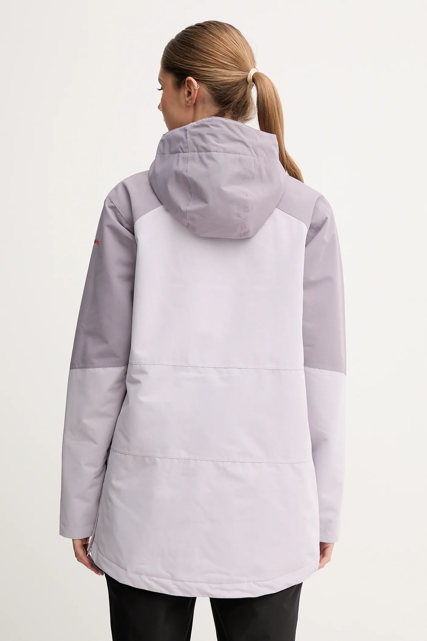 Μπουφάν για σκι Columbia Coreshot χρώμα: μοβ, 2133491 φωτογραφία