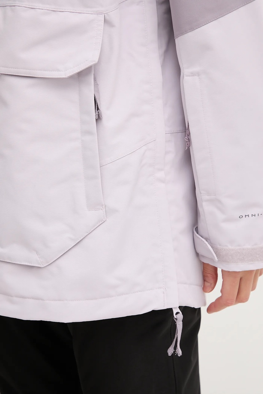 Μπουφάν για σκι Columbia Coreshot χρώμα: μοβ, 2133491 φωτογραφία