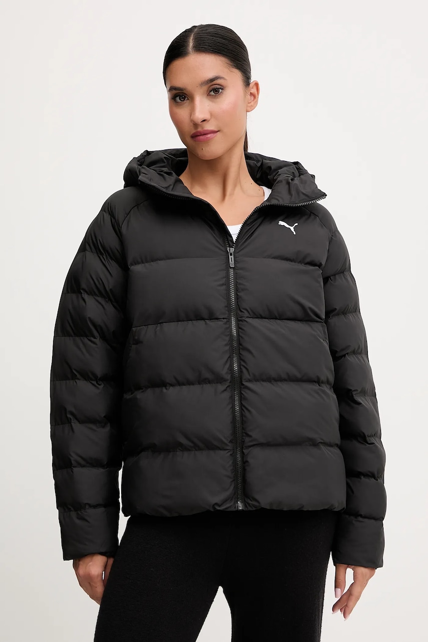 Puma geacă culoarea negru, 688385