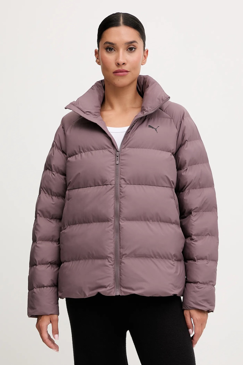 Puma geacă culoarea violet, de iarnă, 688387