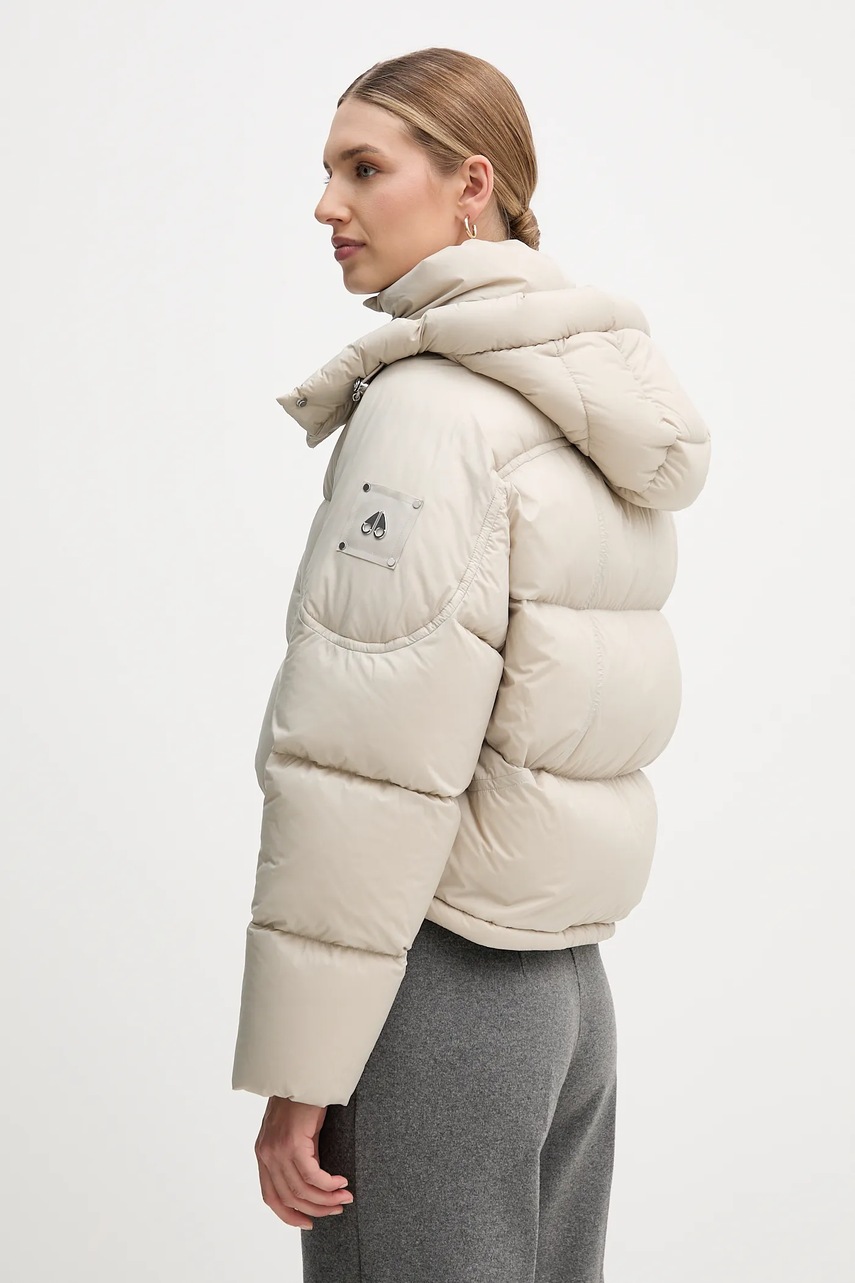 Μπουφάν με επένδυση από πούπουλα MOOSE KNUCKLES Akai χρώμα: μπεζ, M35LJ130 φωτογραφία