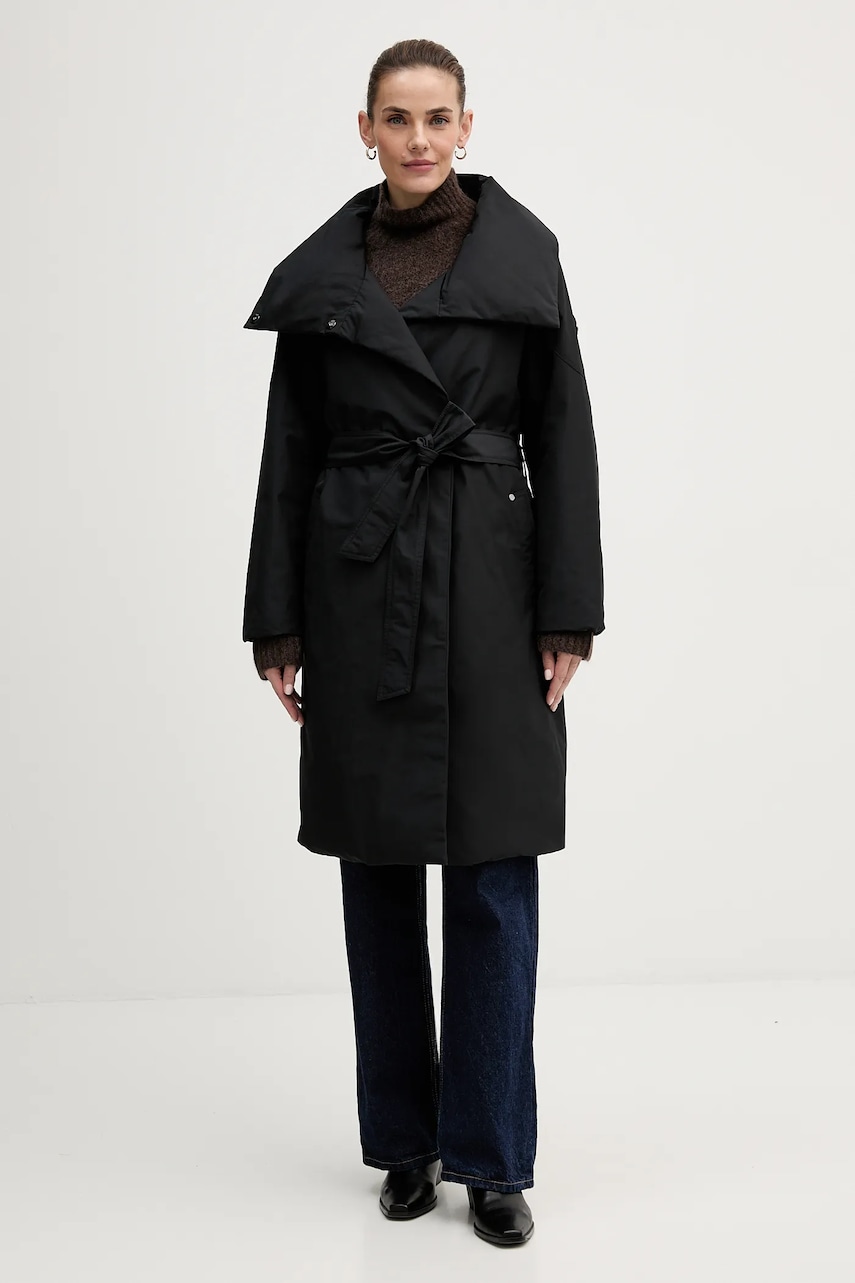 MOOSE KNUCKLES geacă de puf Lonsdale culoarea negru, de tranziție, M35LP247