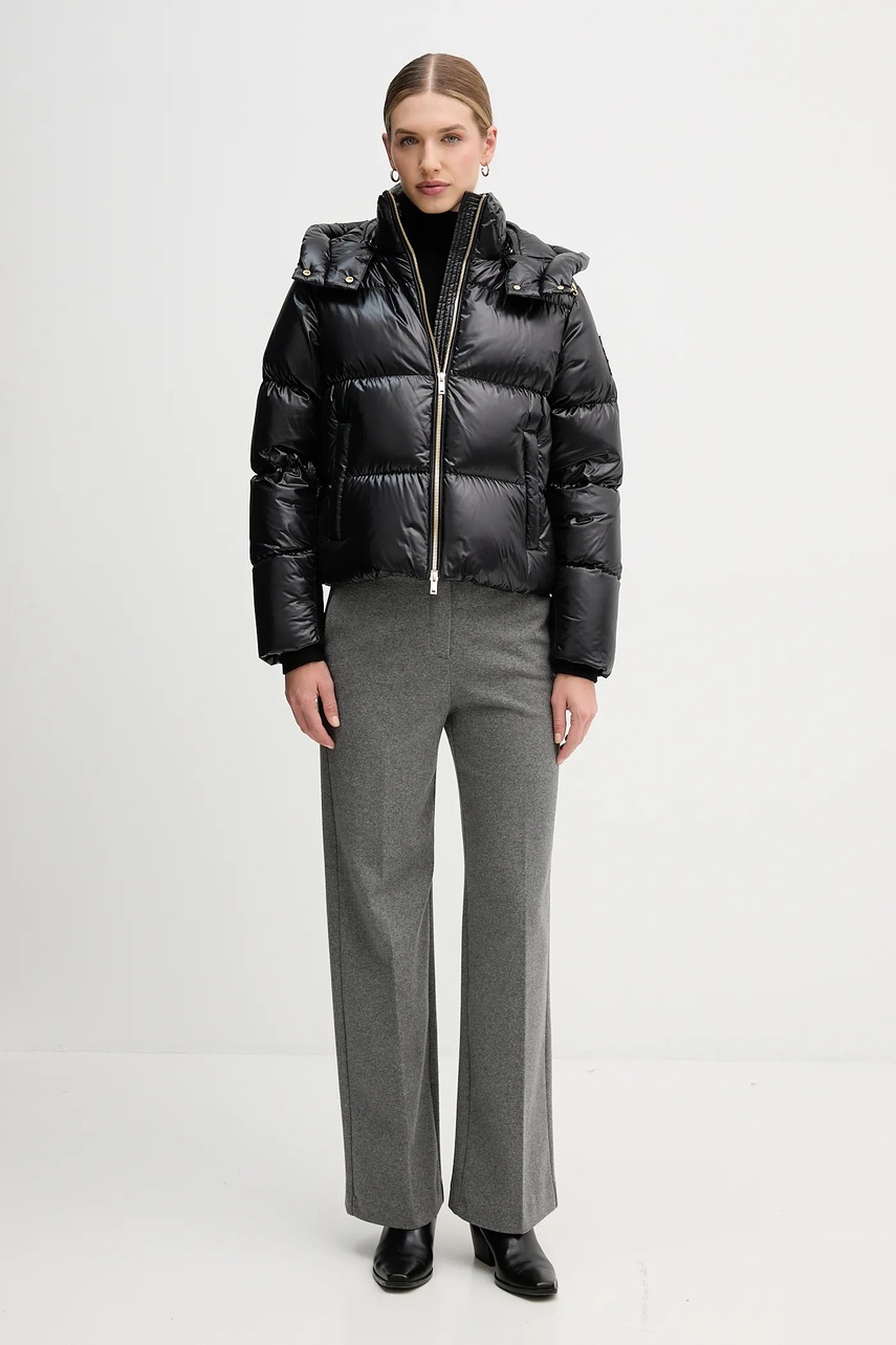 Μπουφάν MOOSE KNUCKLES χρώμα: μαύρο, M35LJ148G φωτογραφία