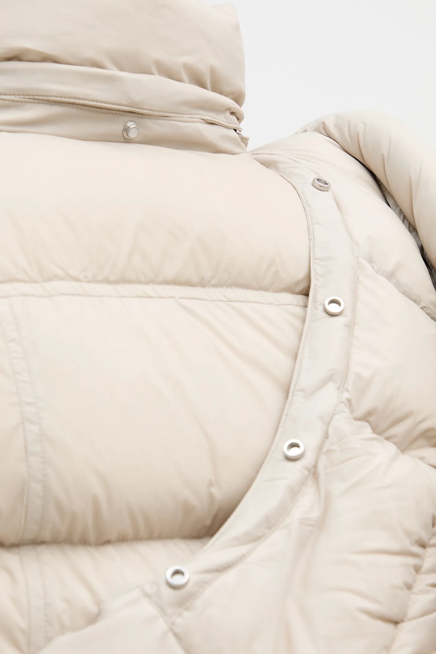 Μπουφάν με επένδυση από πούπουλα MOOSE KNUCKLES Akai 3Q χρώμα: μπεζ, M35LJ149 φωτογραφία