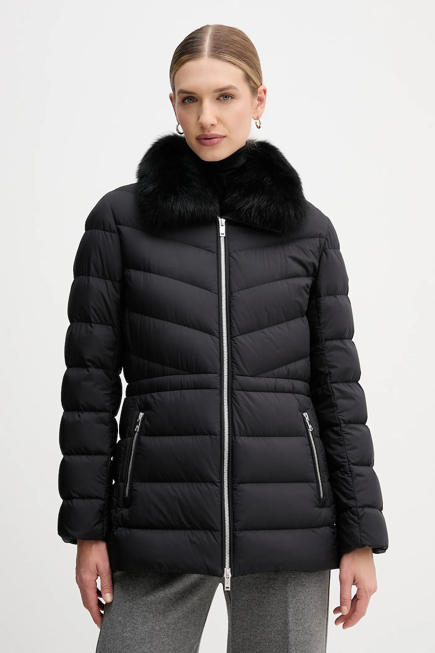 MOOSE KNUCKLES geacă de puf culoarea negru, de iarna, M35LJ167S