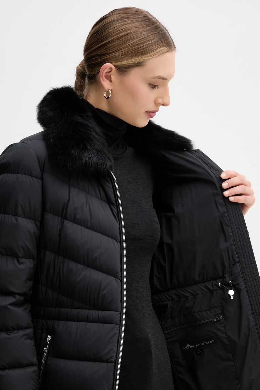 Μπουφάν με επένδυση από πούπουλα MOOSE KNUCKLES Belle φωτογραφία