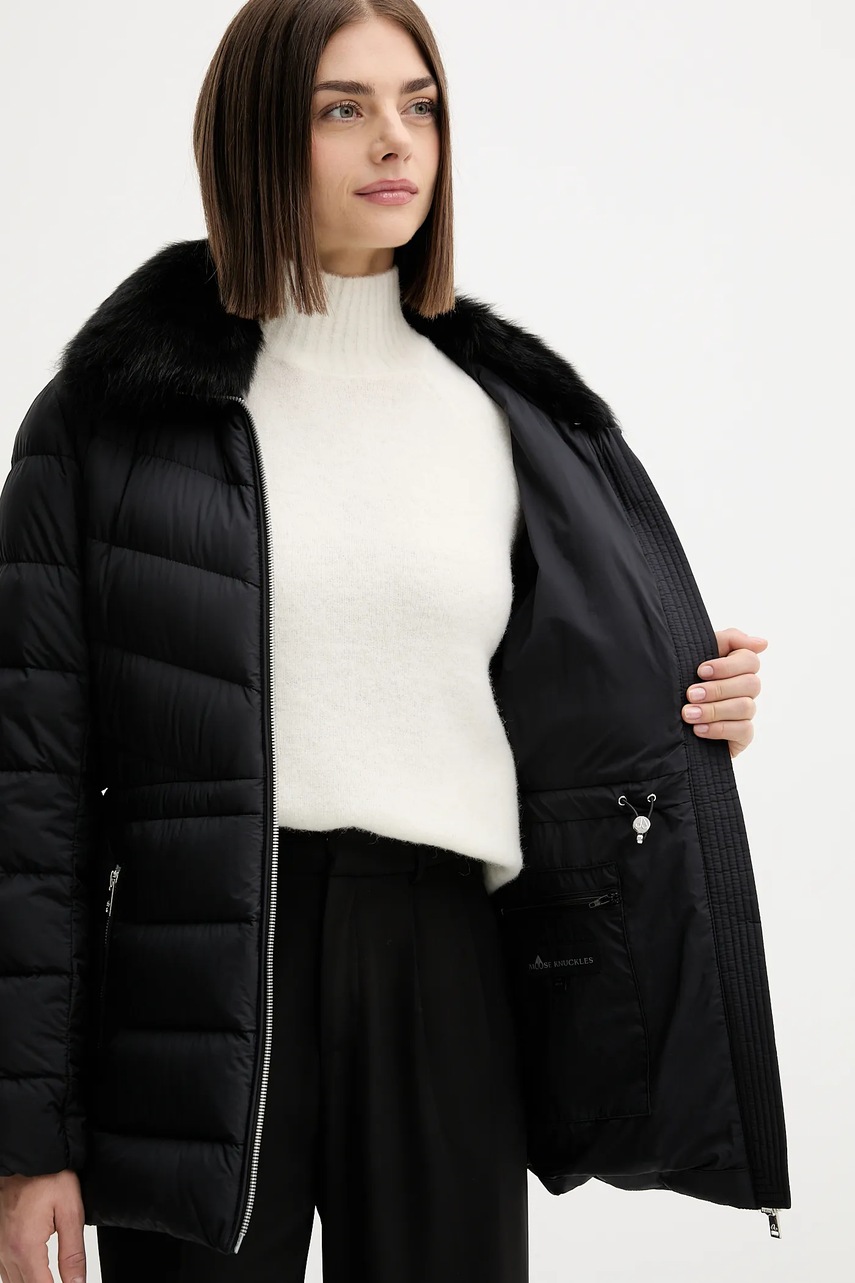 Μπουφάν με επένδυση από πούπουλα MOOSE KNUCKLES Belle φωτογραφία