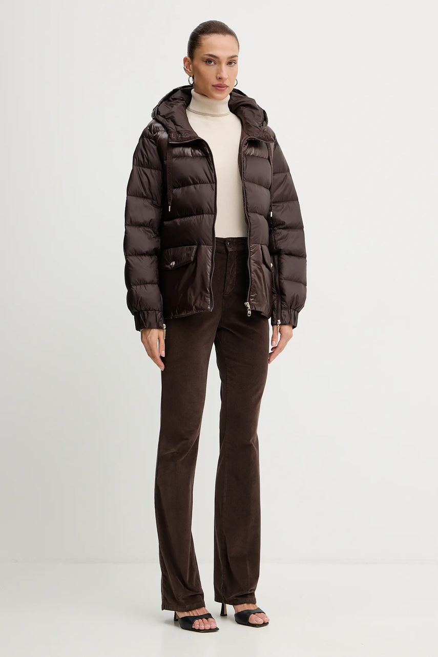 Куртка Liu Jo цвет коричневый демисезонная TF5003.T9804