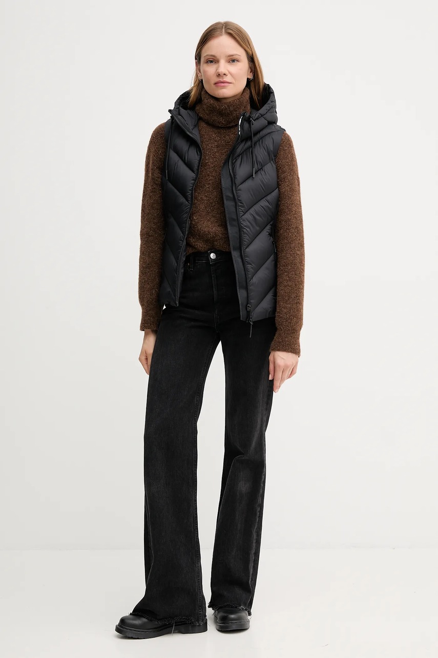 Безрукавка Dkny цвет чёрный переходная DLEMPW23