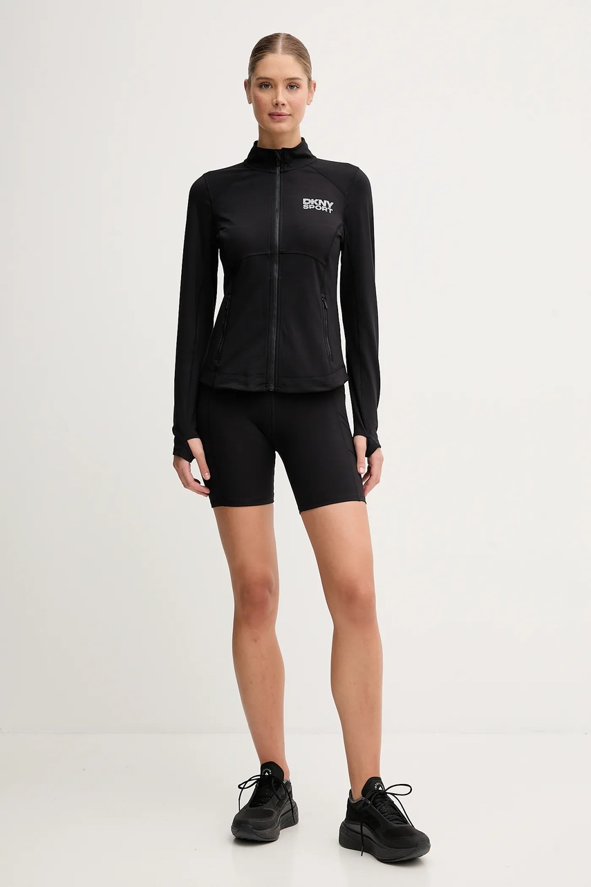 Кофта Dkny цвет чёрный с аппликацией DP5J9616