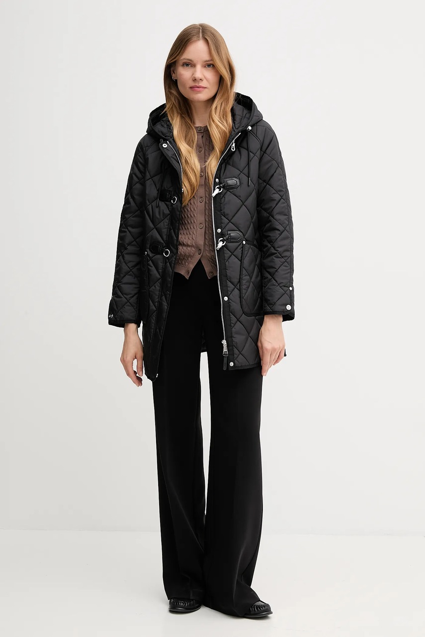 Куртка Dkny цвет чёрный переходная DLEMPT95