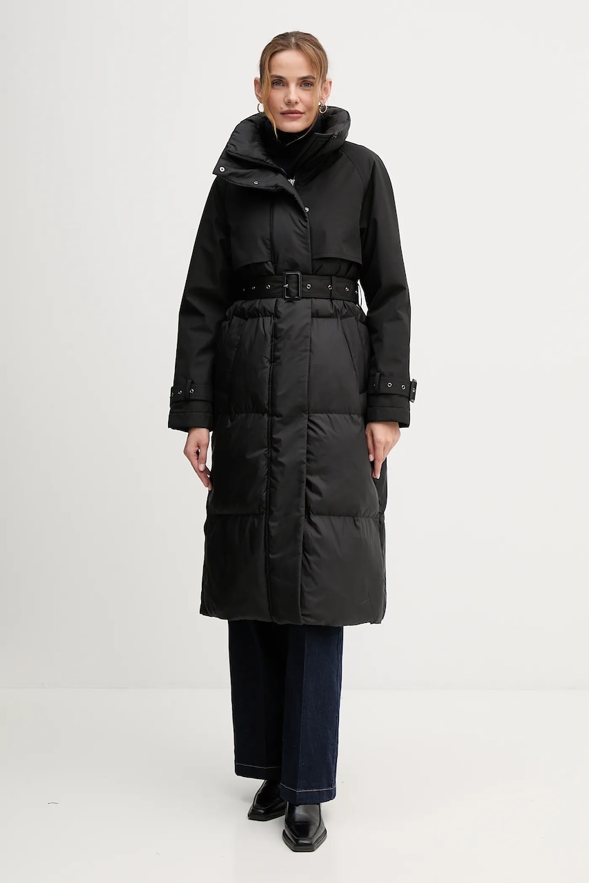 Joop! geacă culoarea negru, de iarnă, oversize, 30048877