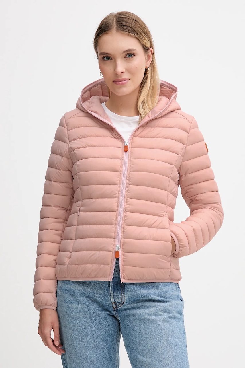 Save The Duck geacă DAISY culoarea roz, de tranziție, D33620W.GIGA21