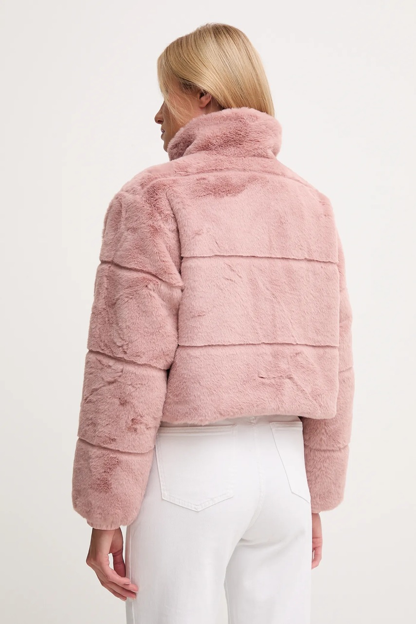 Μπουφάν δυο όψεων Save The Duck YUKI χρώμα: ροζ, D32492W.FURY21 φωτογραφία