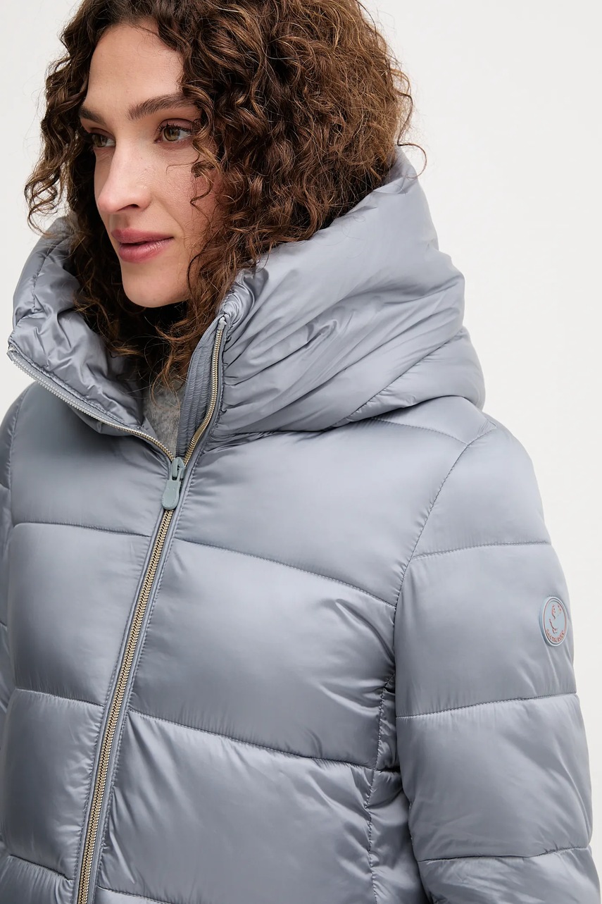 Μπουφάν Save The Duck LYSA χρώμα: γκρι, D40279W.IRIS21 φωτογραφία