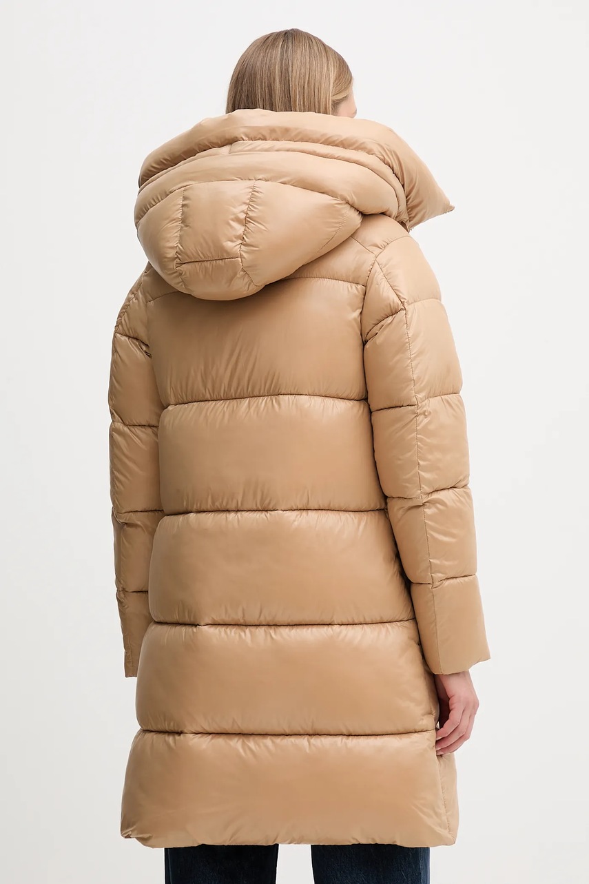 Μπουφάν Save The Duck BELLA χρώμα: μπεζ, D42414W.LOVE21 φωτογραφία