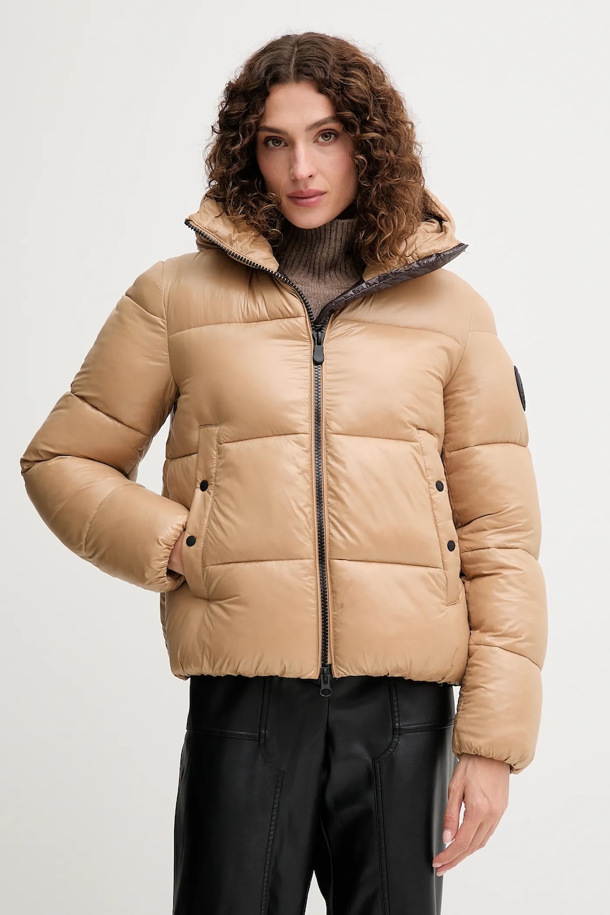 Save The Duck geacă BIDDY culoarea bej, de iarnă, D31989W.LOVE21