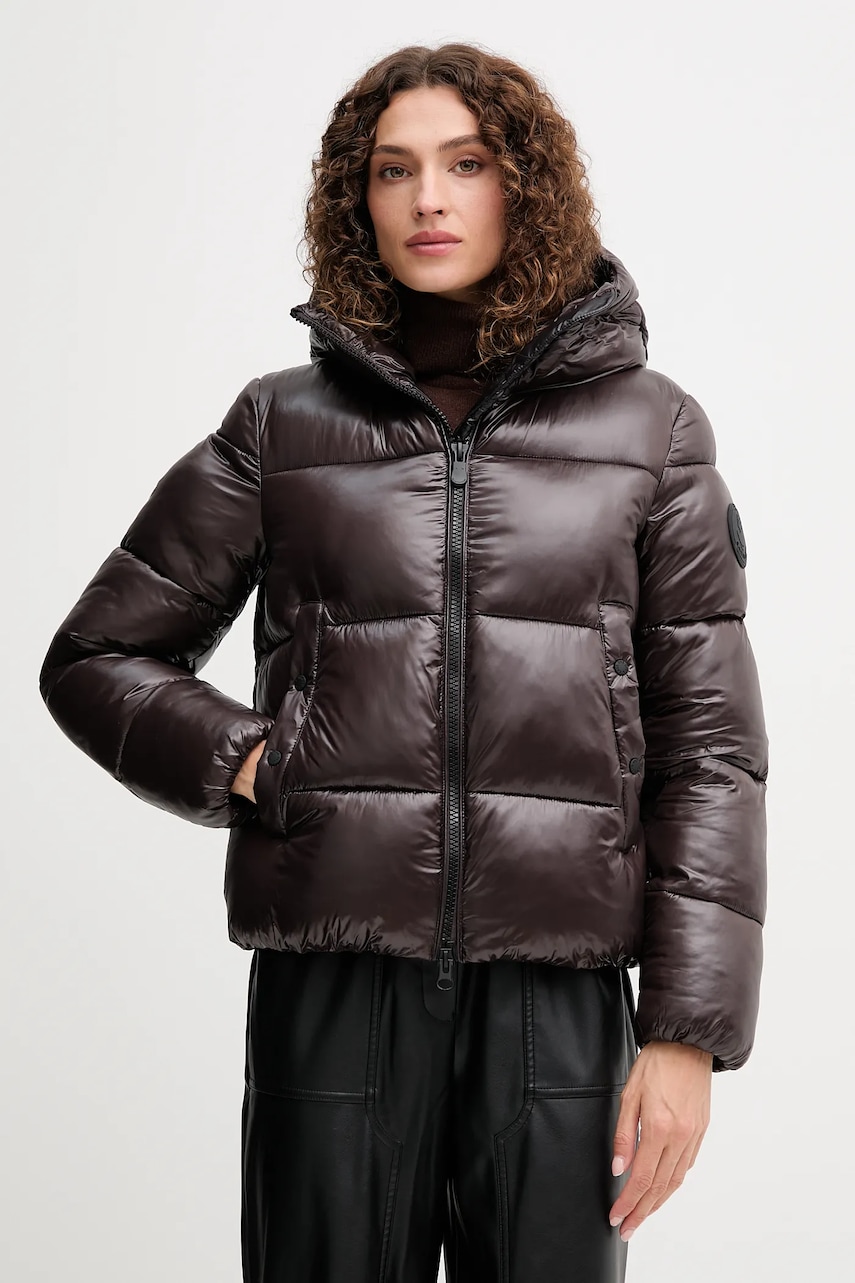 Save The Duck geacă BIDDY culoarea maro, de iarnă, D31989W.LOVE21