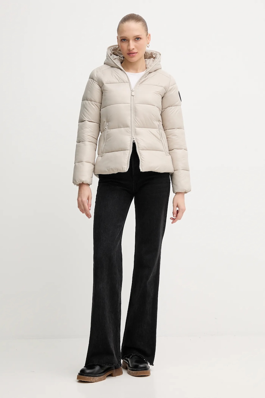 Куртка Save The Duck LOIS цвет бежевый зимняя D38090W.LOVE21 Куртка Save The Duck LOIS цвет бежевый зимняя D38090W.LOVE21