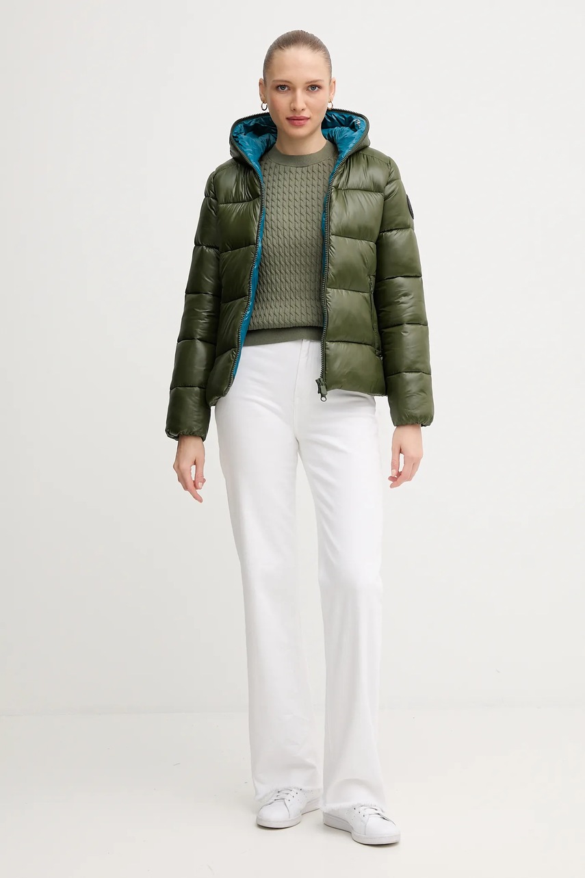 Куртка Save The Duck LOIS цвет зелёный зимняя D38090W.LOVE21