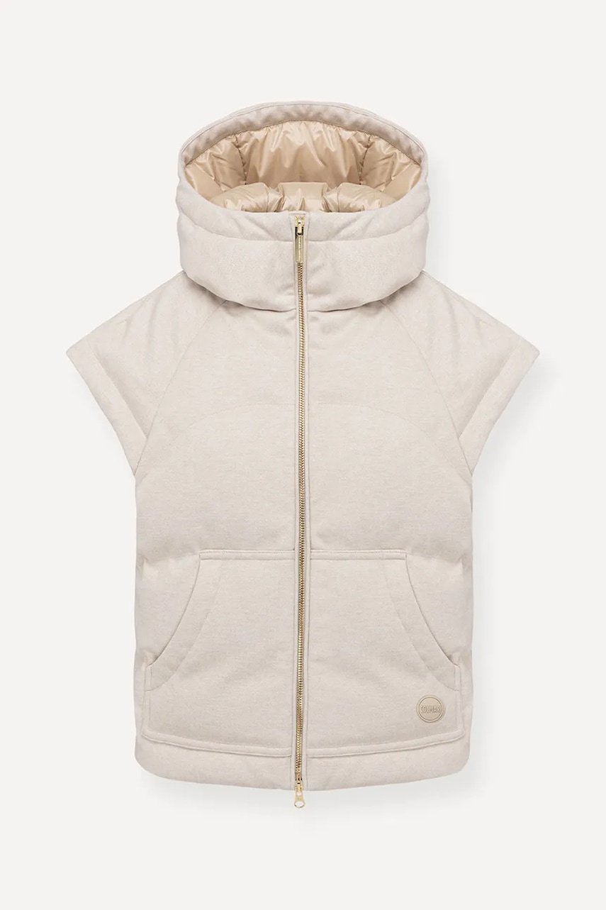 Colmar vestă de puf culoarea bej, de iarnă, 2299.7ZN