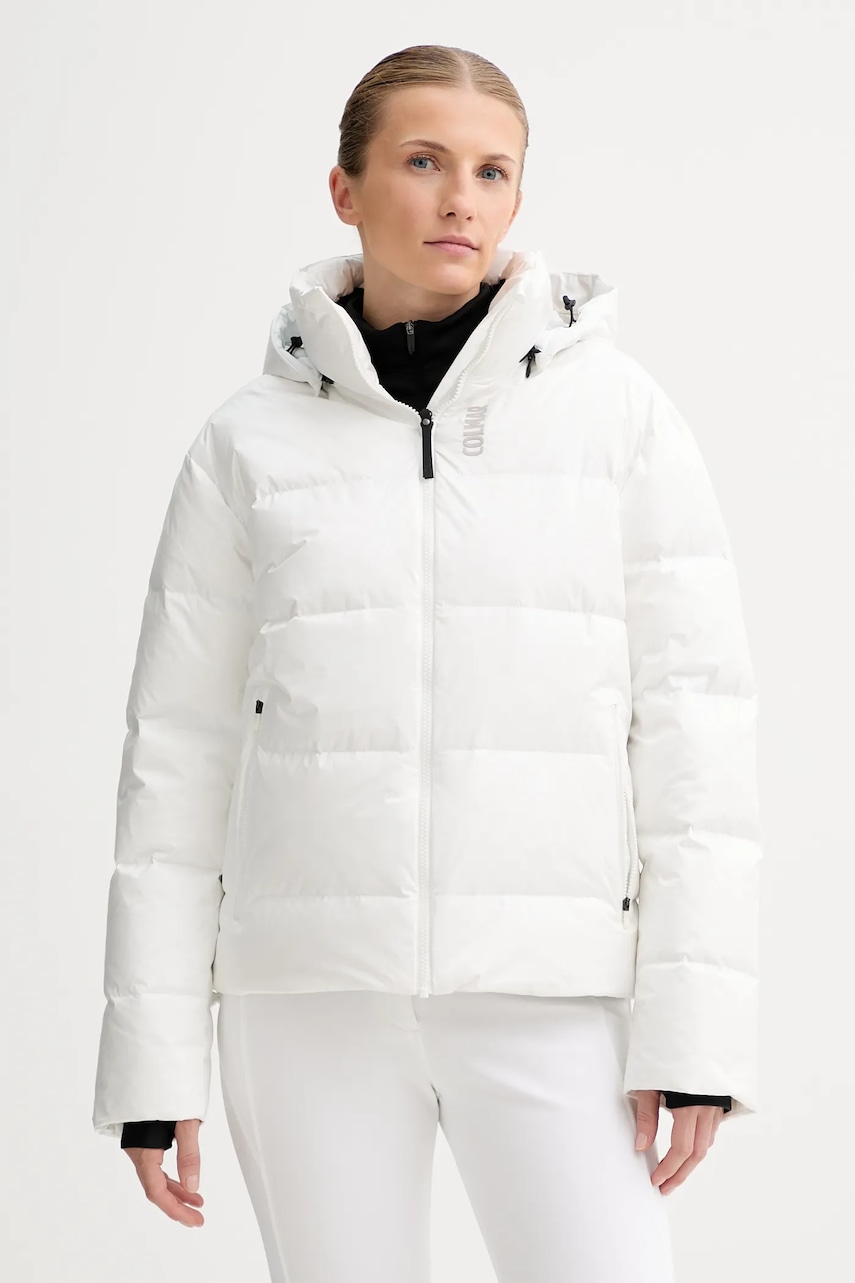 Colmar geacă de schi din puf culoarea alb, 2811R.8YS