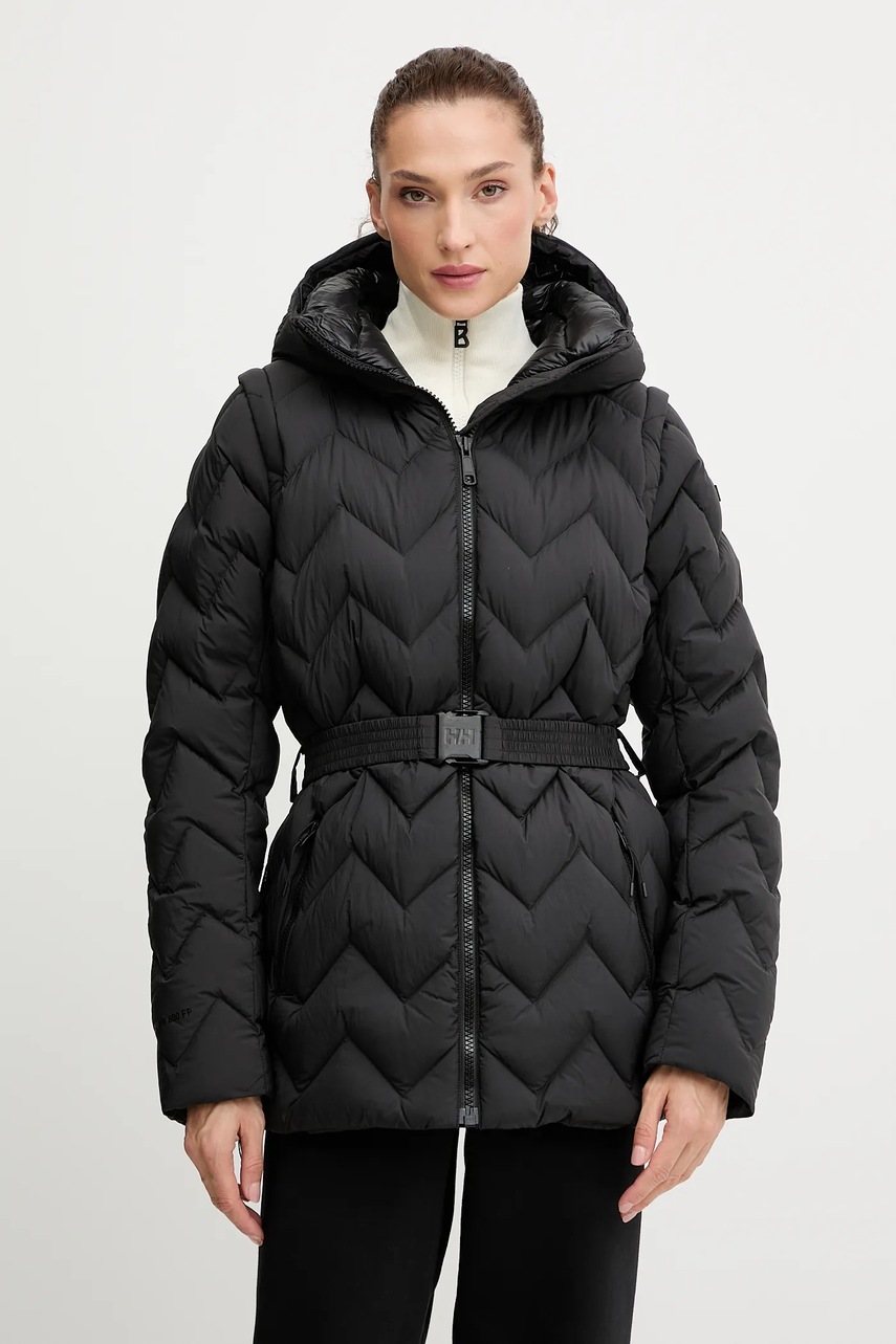 Levně Péřová bunda Helly Hansen WINTER BLISS černá barva, zimní, 54457