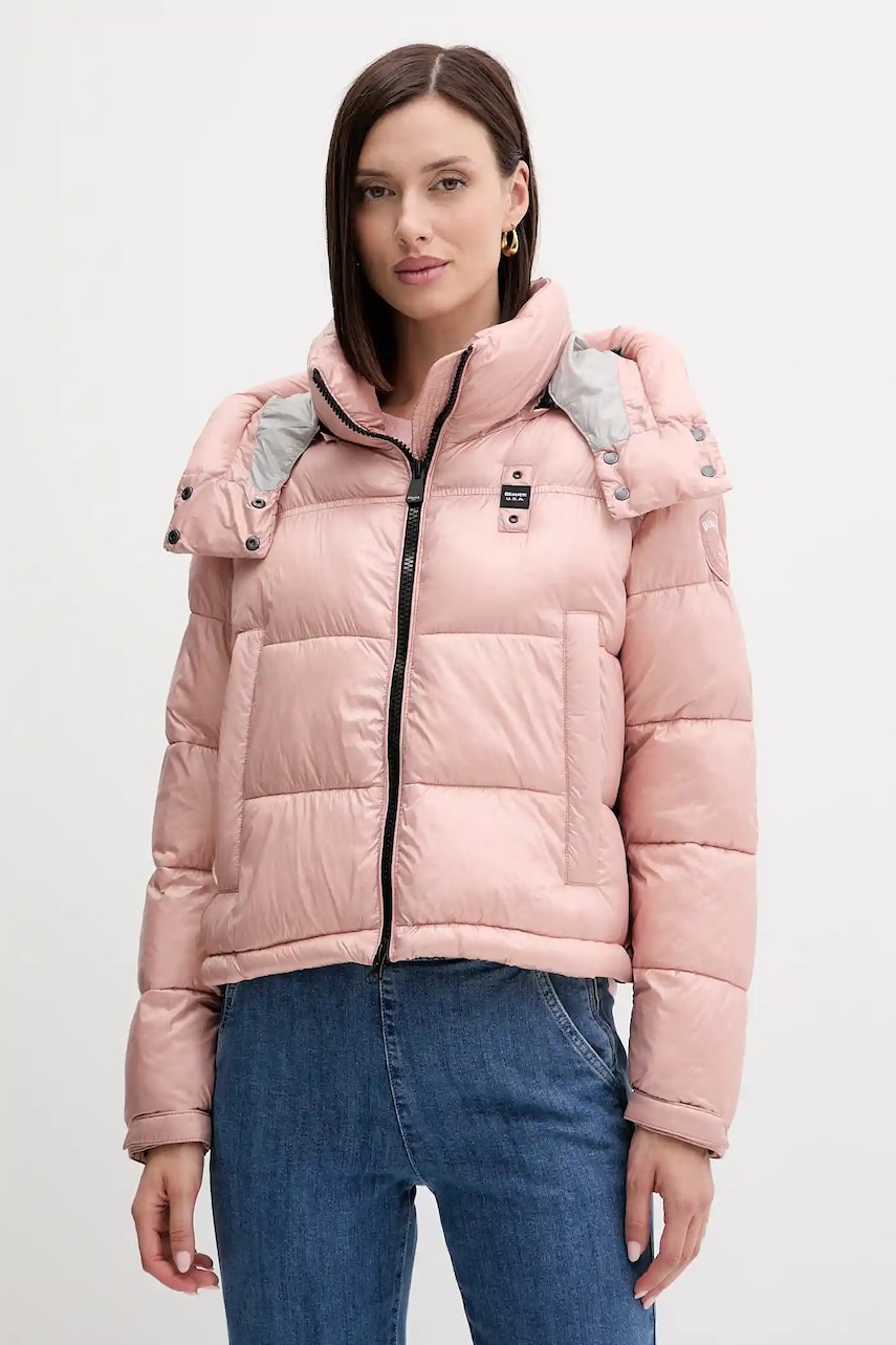 Blauer geacă GLORIA culoarea roz, de iarna, BLDC02170