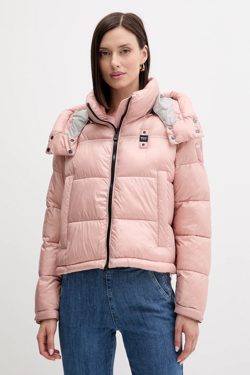 Blauer geacă GLORIA culoarea roz, de iarna, BLDC02170