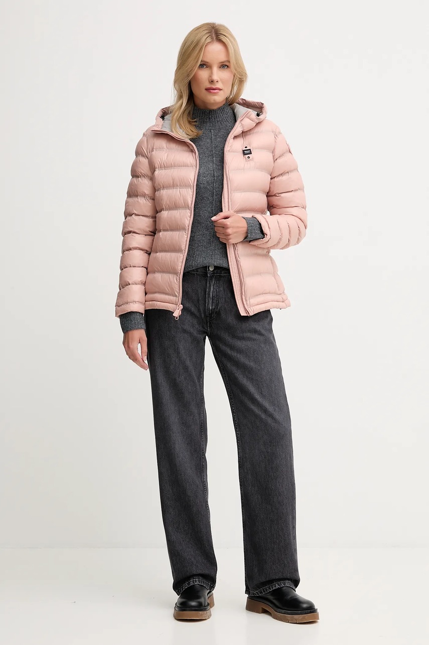 Куртка Blauer ELLIS цвет розовый демисезонная BLDC02177