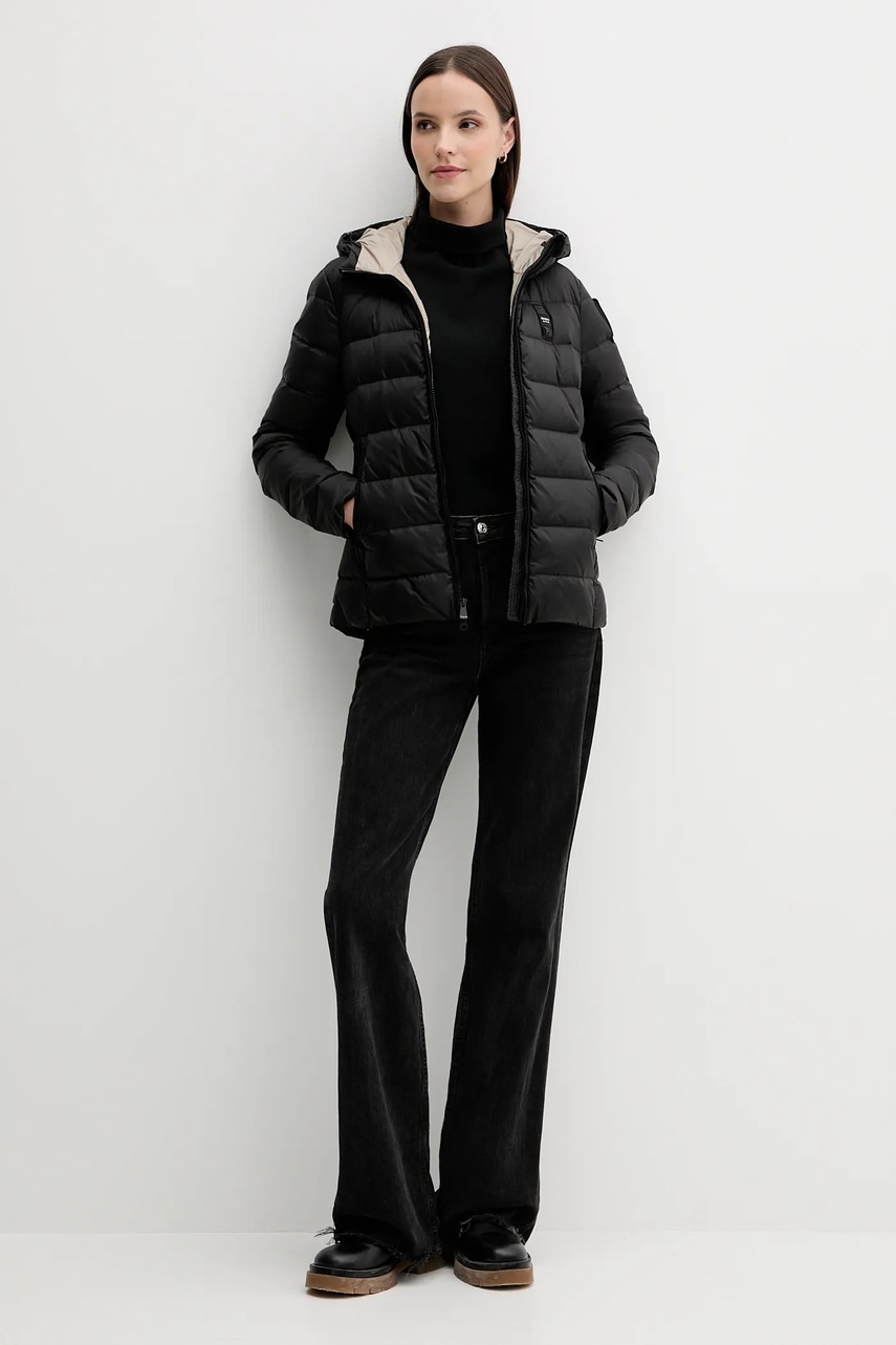 Пуховая куртка Blauer CHARME цвет чёрный зимняя BLDC03100