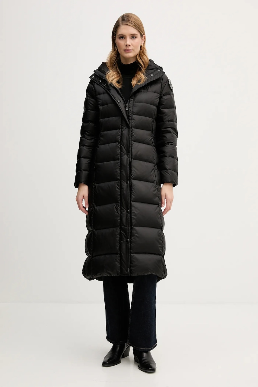 Blauer geacă de puf ANITA culoarea negru, de tranziție, BLDK03101