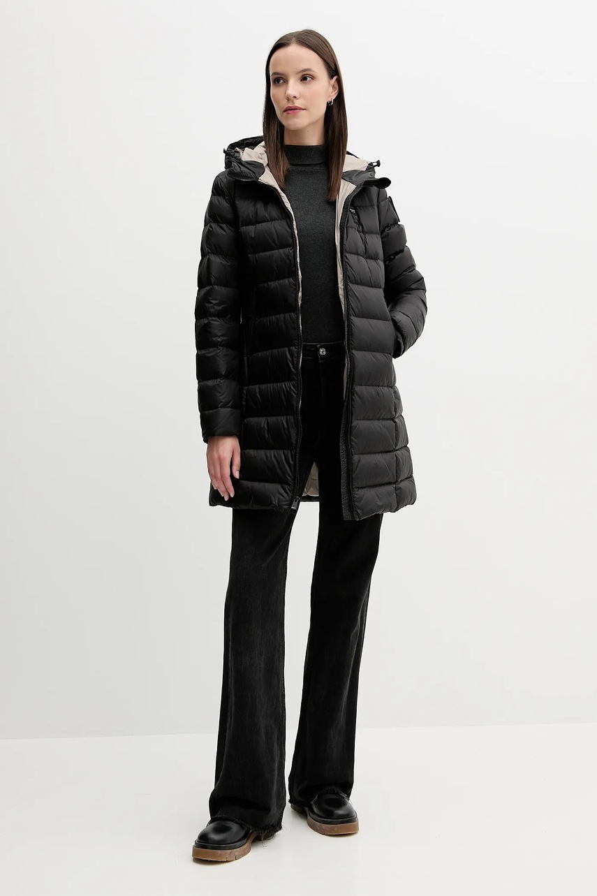 Пуховая куртка Blauer AGNES цвет чёрный зимняя BLDK03102