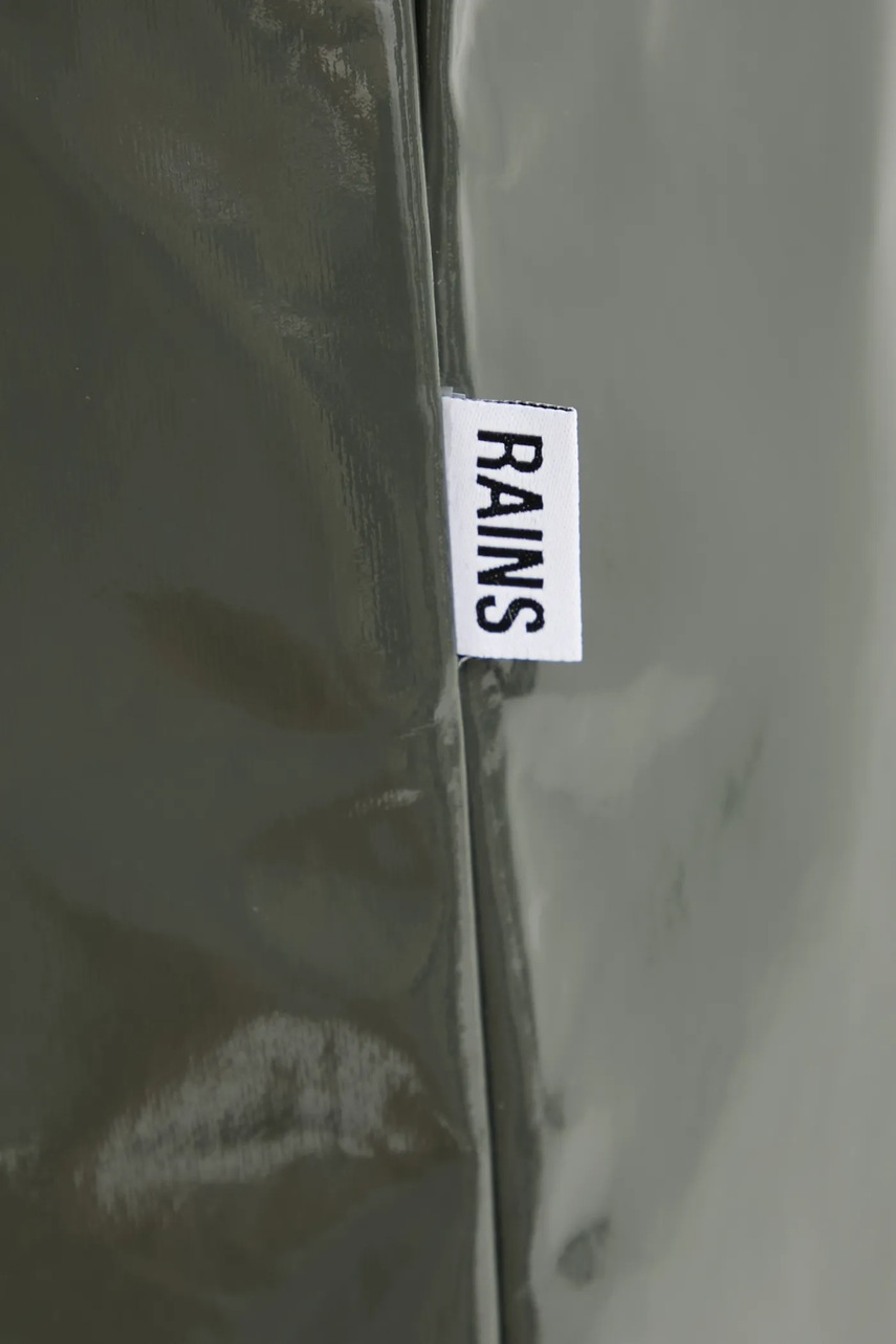 Μπουφάν Rains 12020 Long Jacket χρώμα: πράσινο, 12020 φωτογραφία