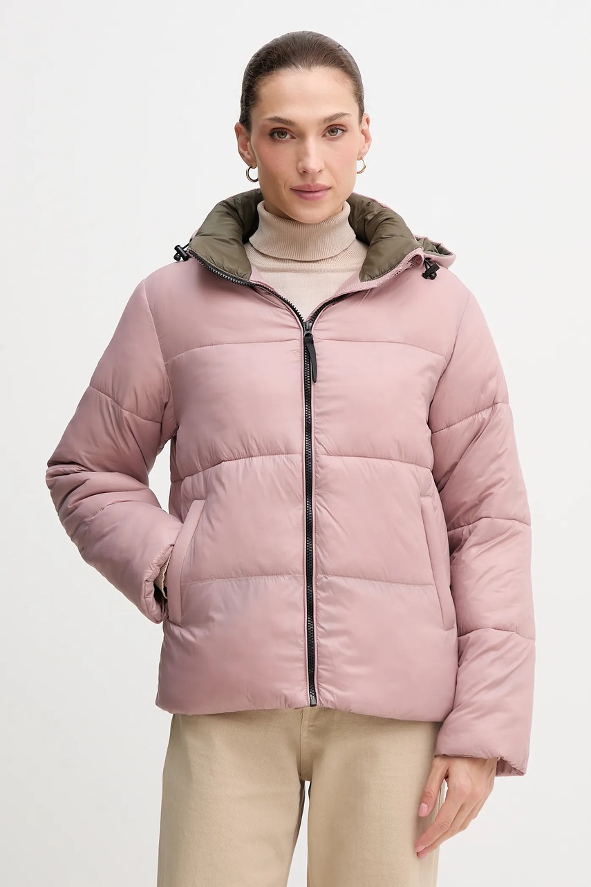 Pepe Jeans geacă culoarea roz, de iarnă, PL4024339