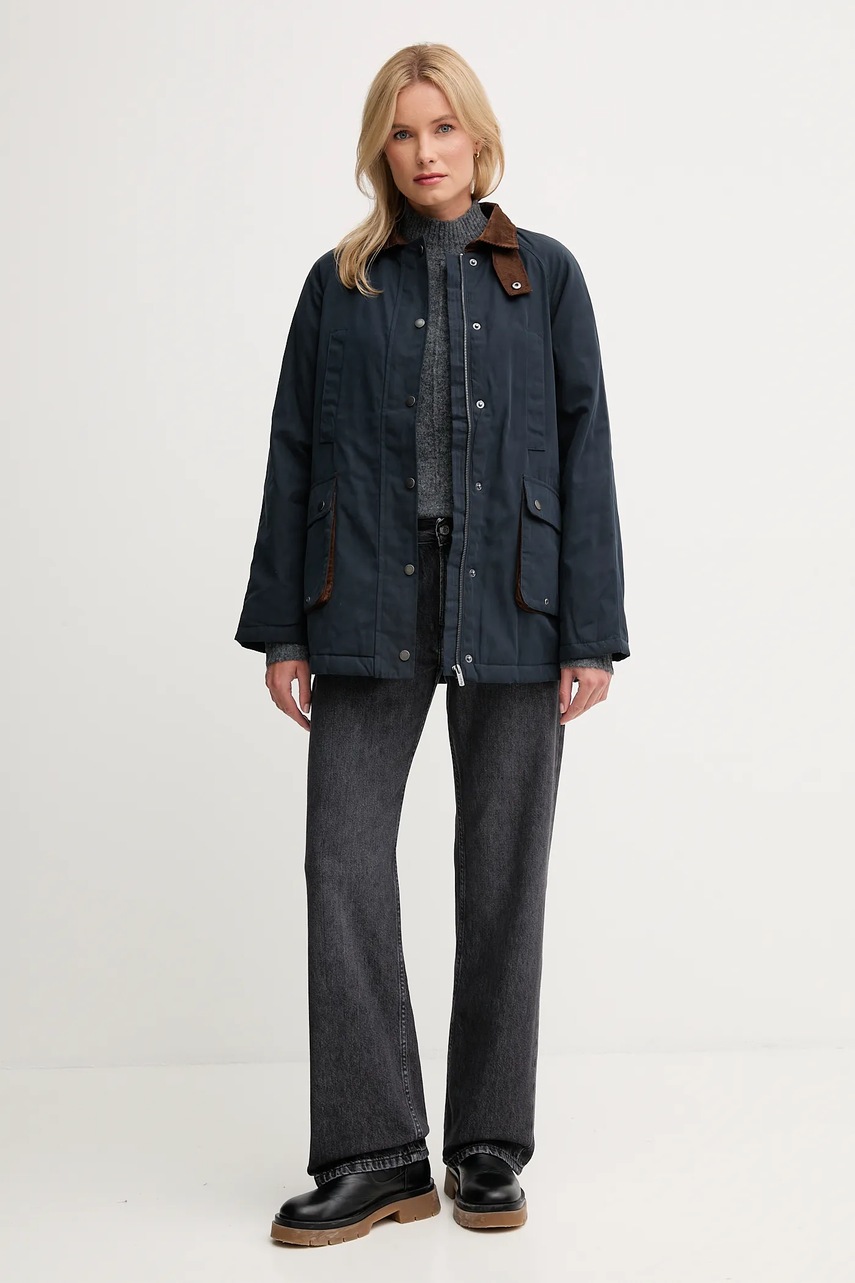 Куртка Pepe Jeans цвет синий демисезонная PL4024352